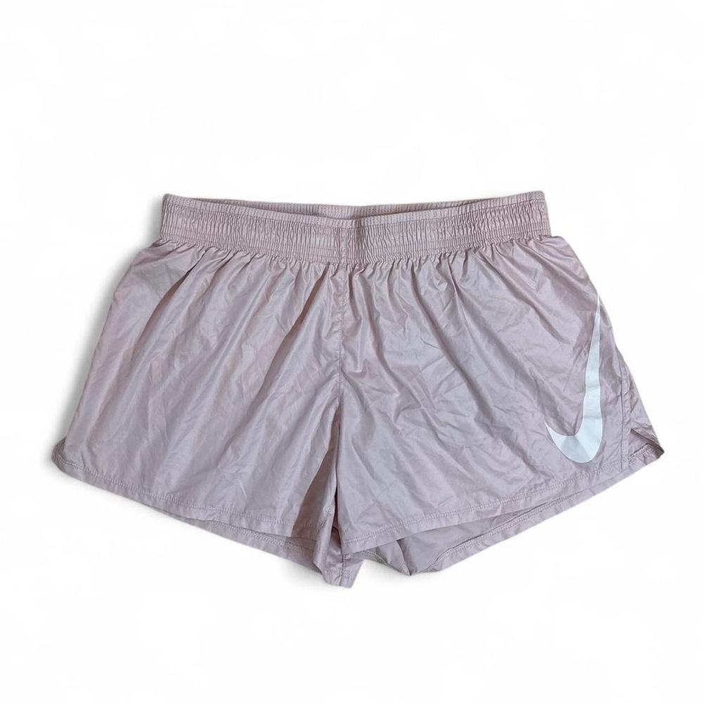 Nike Women's Light Pink Dri-Fit Athletic Shorts